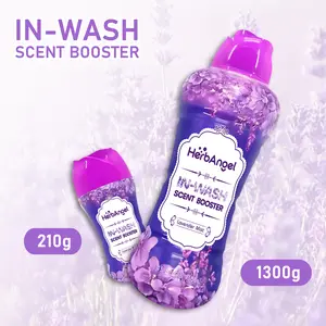HERB ANGEL Lavender Mist In-Wash Scent Booster Laundry Beads 7.41oz-45.86 oz Bottle Home Essentials 210g & 1300g