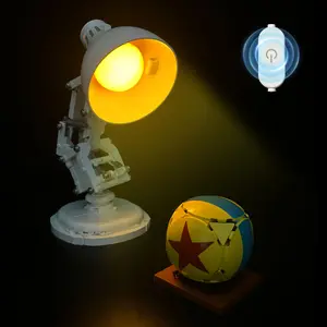 LYBMTWF LED Lighting Kit for LEGO Ideas Series #21357 "Pixar: Luxo Jr." — DIY Light Upgrade Set Building Block Model Lighting— The Perfect Gift for Holidays and Birthdays (Model Not Included)