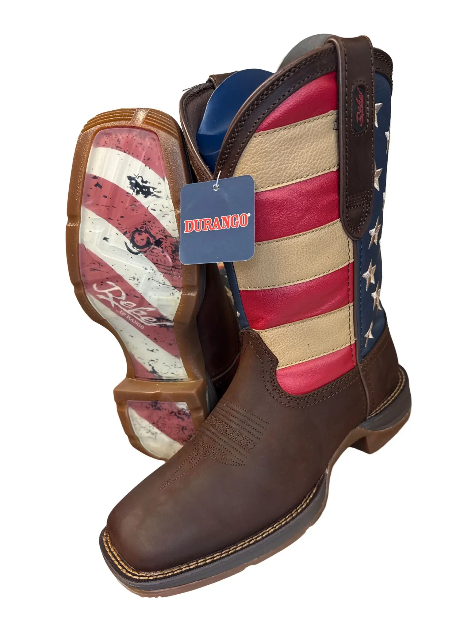 Durango Super Liviana Comfortable Work Boot for Men Square Toe Lightweight Footwear Ideal for Long Work Days and Daily Walking Western Boots Cowhide Boot