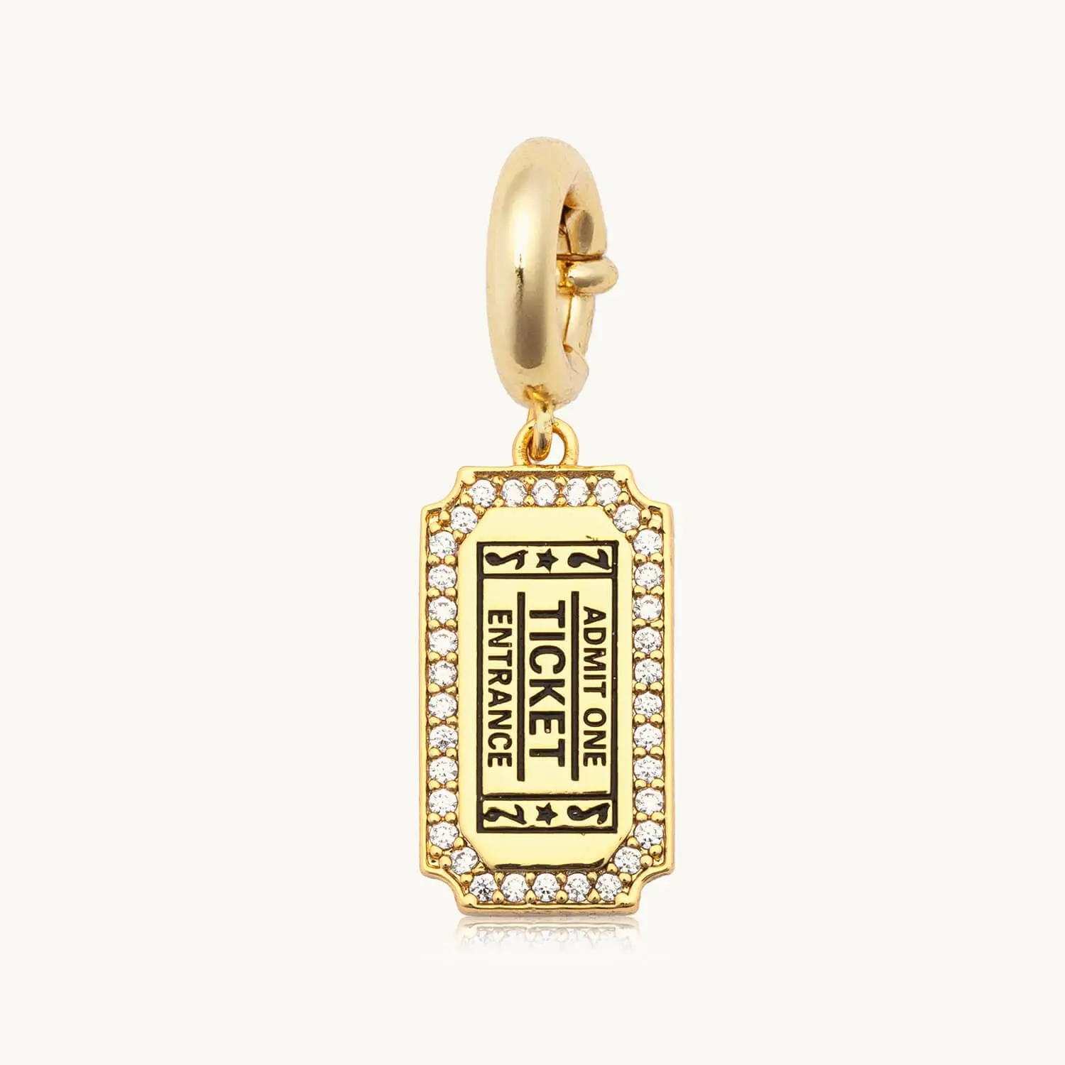 Concert Ticket Charm Concert Ticket Charm