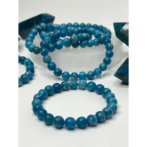 Blue Apatite 8mm Bracelets