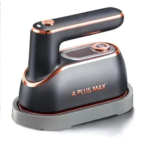 A PLUS MAX2-in-1 Foldable Rotary Steam Iron & Steamer – Portable Garment Wrinkle Remover, Fast Heating, Large Soleplate, 150ml, Lightweight for Home, Dorm, Travel, Summervibes
