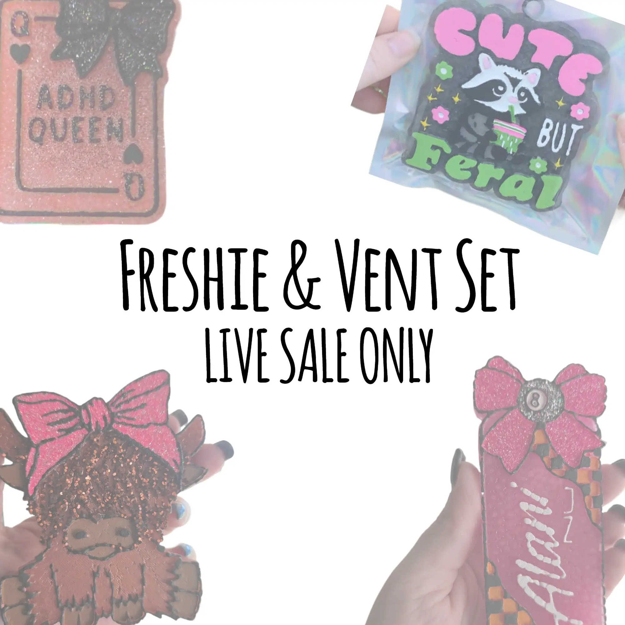 Live Freshie Sale - vent and freshie set