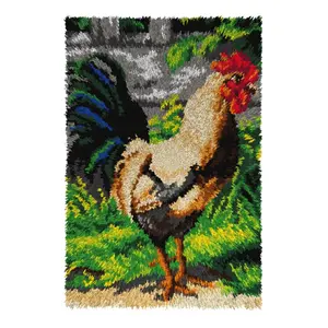 Latch hook rug kit "Rooster" 4242