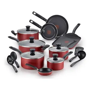 T-Fal Initiatives 18-Piece Cookware Set