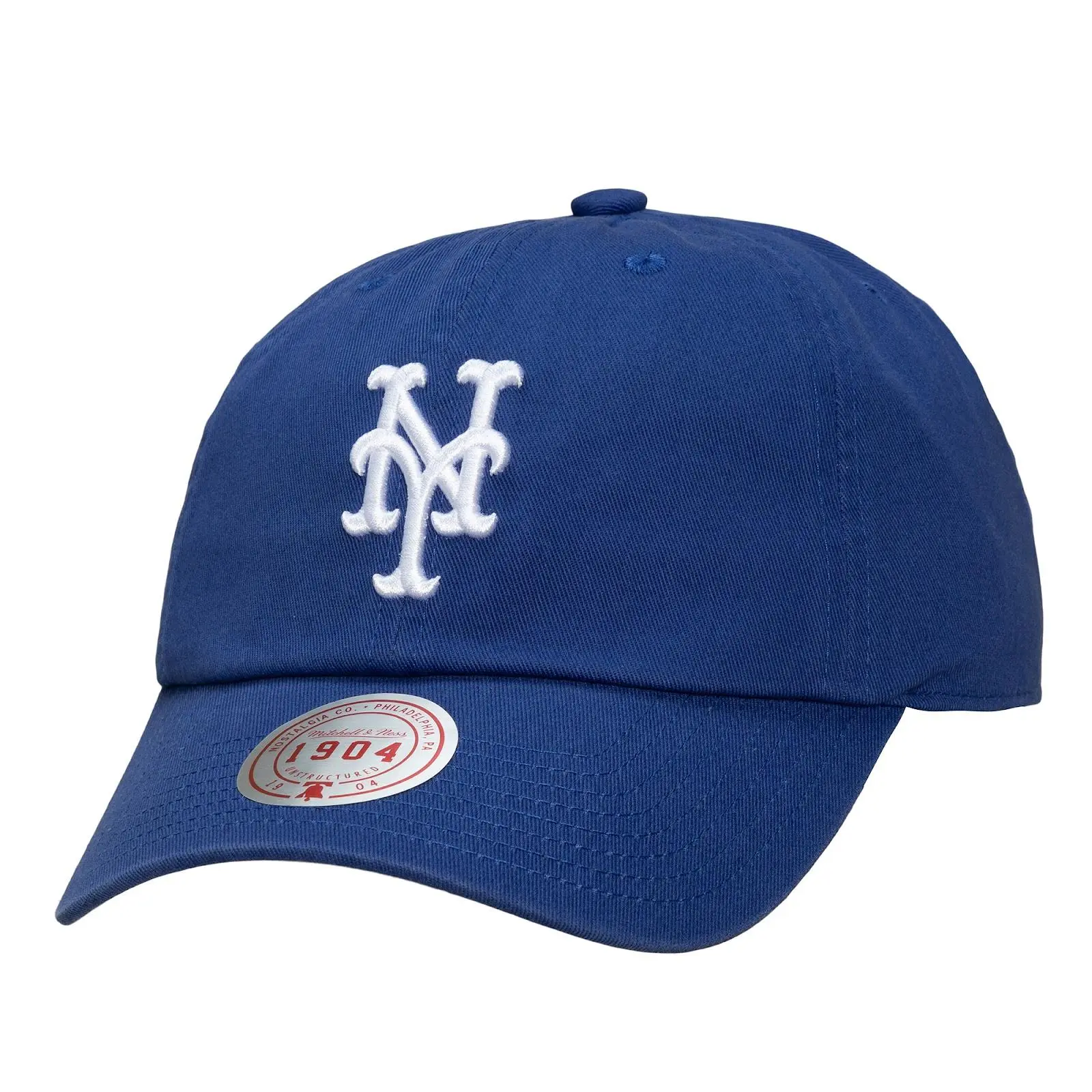 New York Mets Royal 1904 Adjustable Dad Hat MLB Throwback Cap Fan Gear Mitchell & Ness