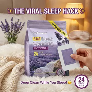 Natural Foot Patch -PromoteRelaxation, De-Stress & Sleep Support| Overnight Herbal Foot Detox Patch with Gentle Warming Care to Soothe, Refresh & Rebalance Feet-Ashwagandha, Lavender, Magnesium, GABA,Valerian Root, Health, Wellness
