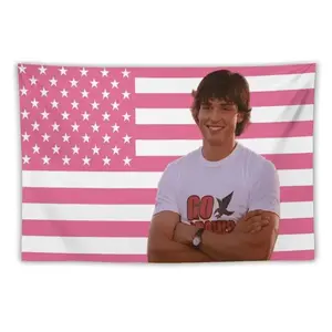Tom Art Welling Artistic Tapestry - High-Impact Print Home Textile with Modern Stripe Design, Home Decor for Bedroom, Living Room, Concert Banner, Sofa/Bedside Artwork, Artistic Tapestry Tapestries