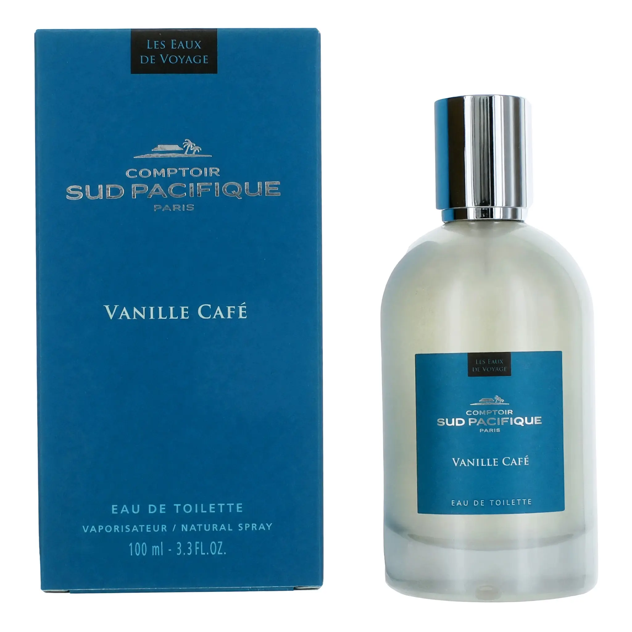 Comptoir Sud Pacifique Vanille Cafe Women's EDT Spray - Natural Coffee & Green Almond Notes, 3.3 fl oz Spray Bottle, Women's Fragrance