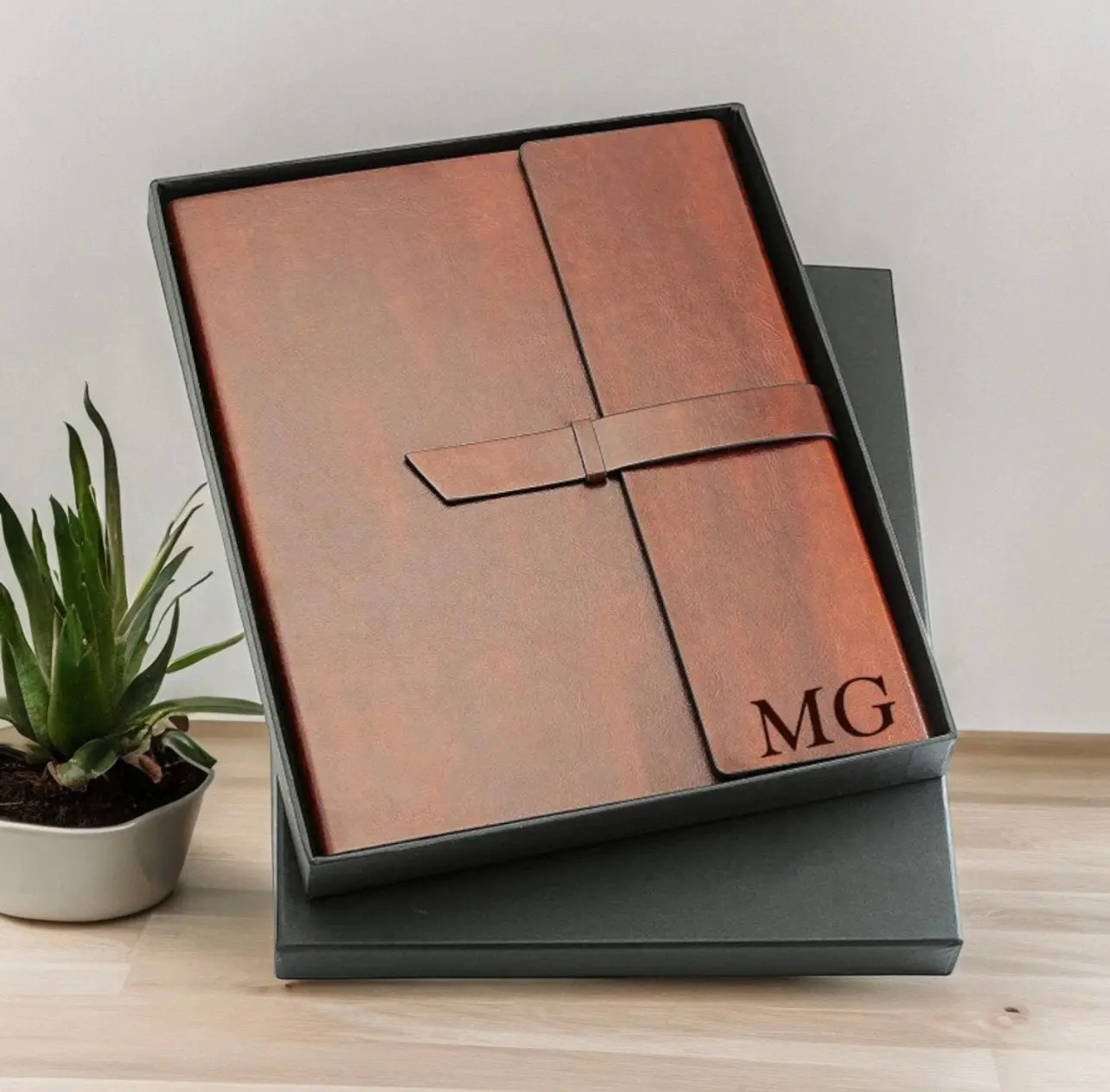 Custom Personalized Leather Portfolio