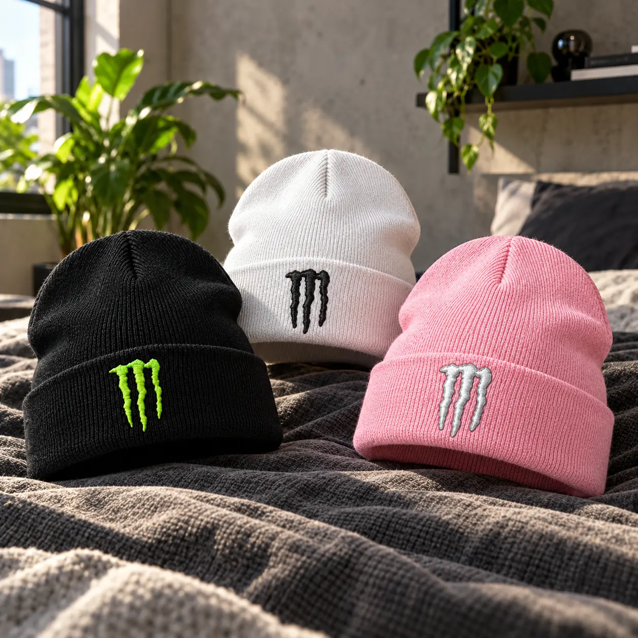Fashion Collectible Knit Beanie - Men's Accessories,Accessories for Adults, Winter Double-Layer Warm Skull Capfor Men and Women with Enhanced Warmth