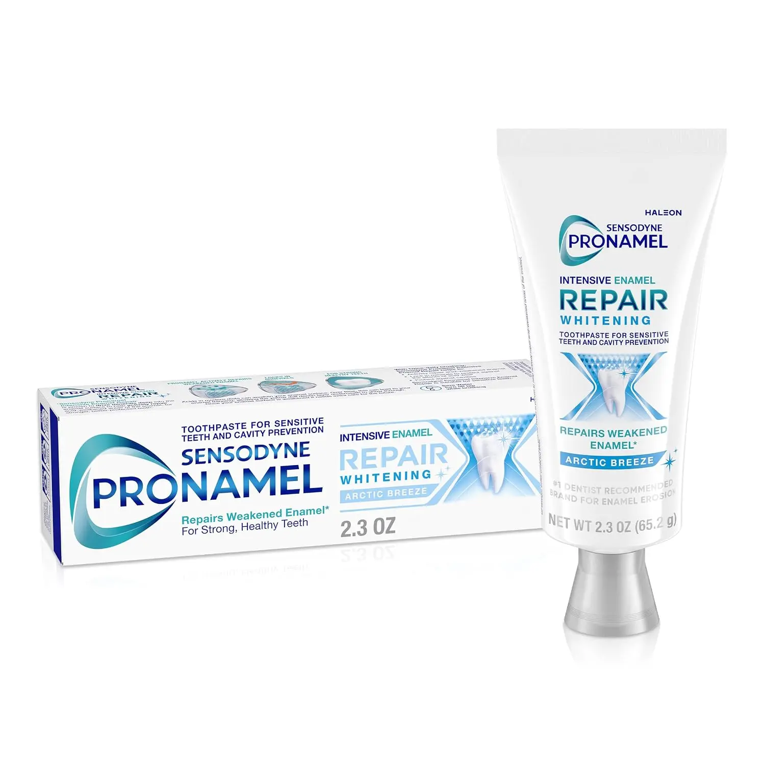 Intensive Enamel Repair Whitening Toothpaste, Sensitive Teeth Protection, 2.3 oz