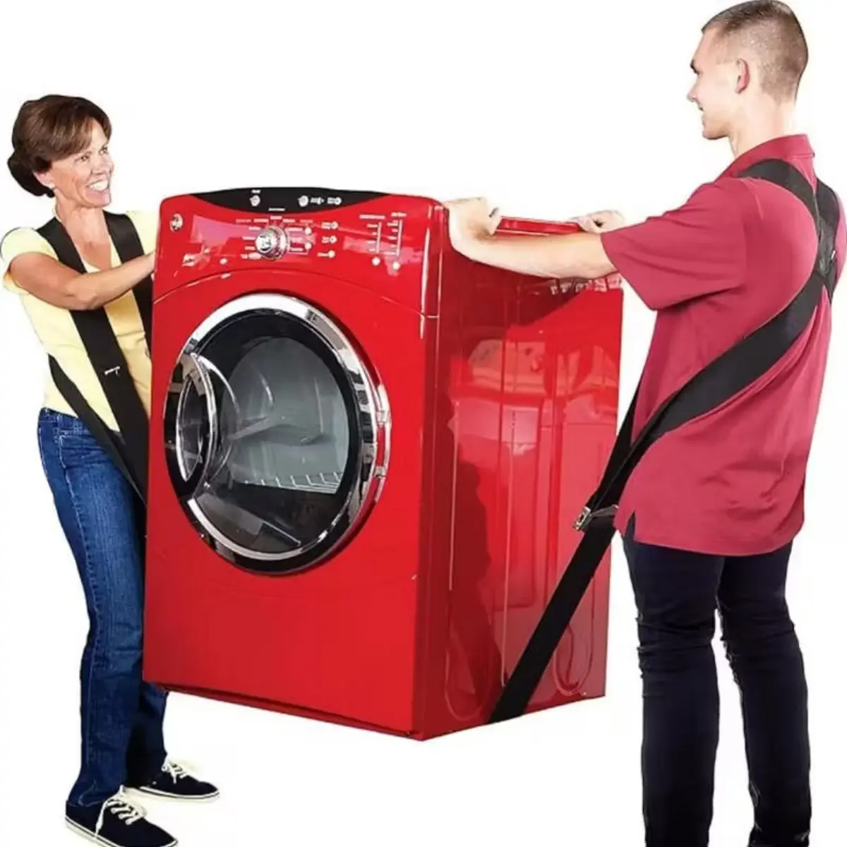 Moving Straps, 2-Person Lifting & Moving Straps, Lifting Straps for 2 Movers, Shoulder Moving Strap Dolly for Lifting Furniture, Appliances, Mattresses, or Any Item Up to 800 lbs