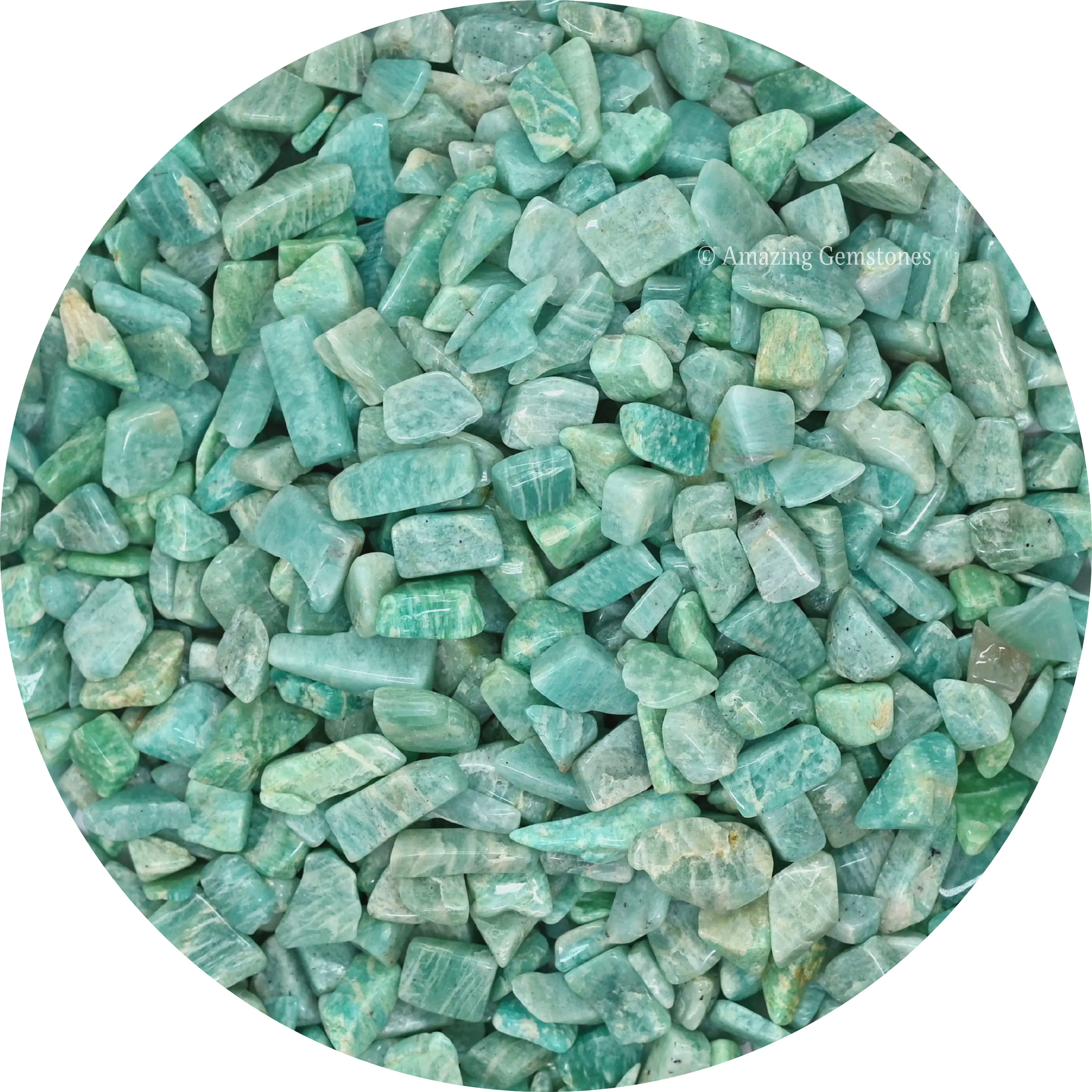 Natural AAA Grade Religious Decor Gemstone Crystal Chips Aquarium Gravel - Bulk Small Tumbled Stone Chips, Tiny Crystals for Fish Tank Decoration (1000+ Carat)