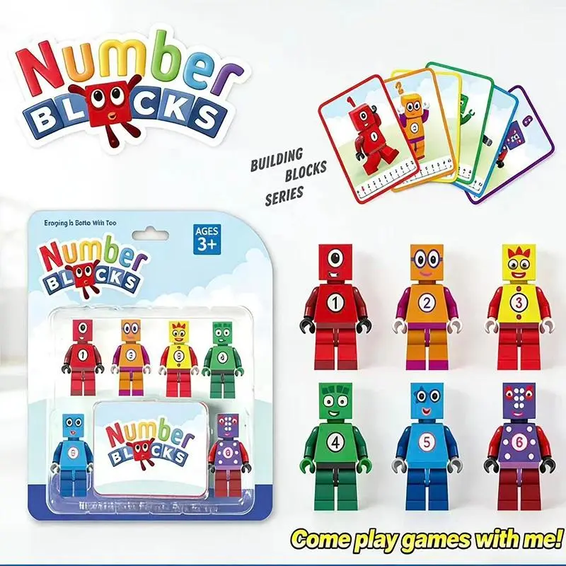 New Numberblocks Assembly Model Toys Gift , Strengthening Mathematical Knowledge Through Digital Games
