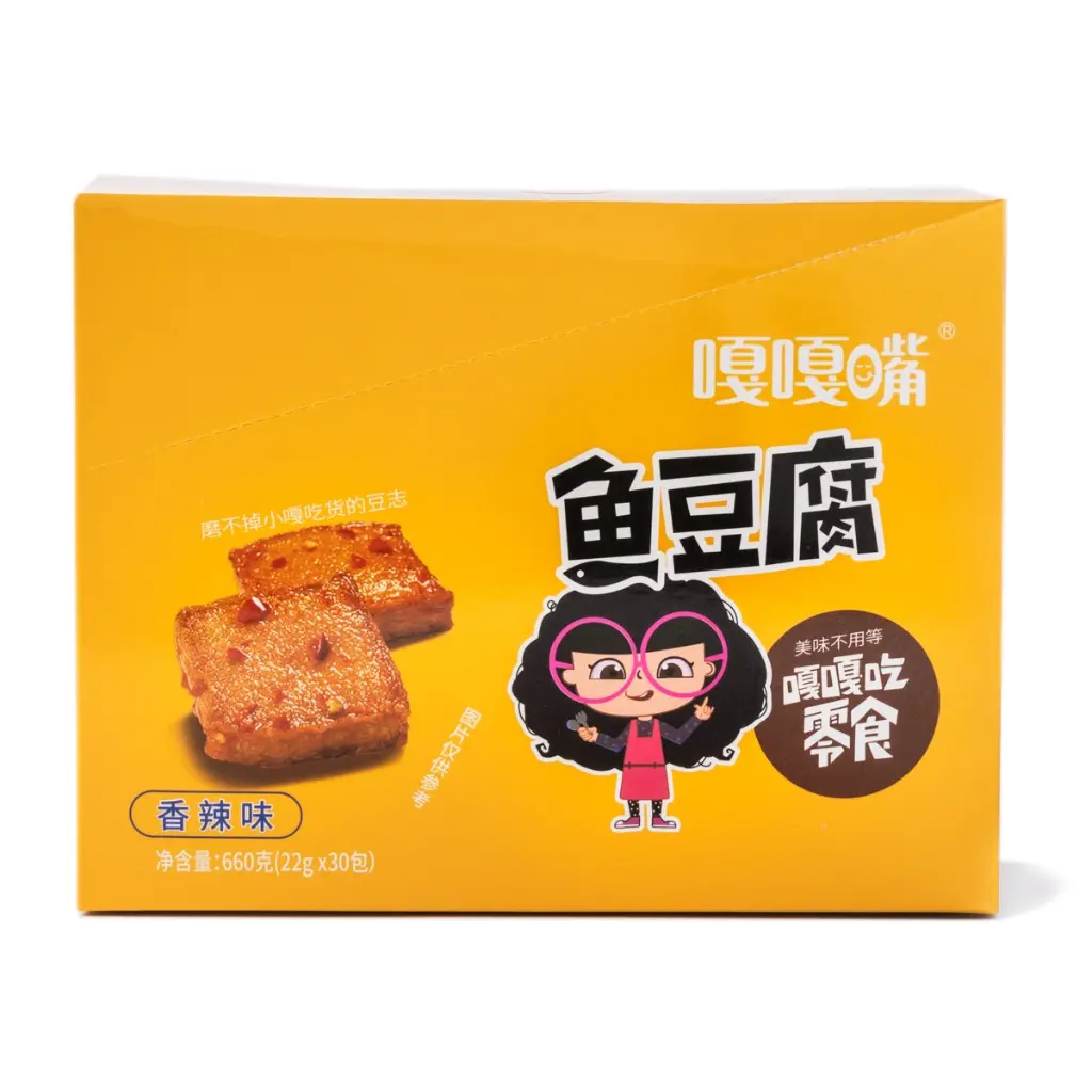 Gagazui Surimi Tofu Snack, Spicy Fish Flavor 660 g