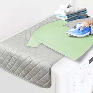 1Pcs Magnetic Ironing Mat Blanket - Foldable Ironing Mat Portable Board for Clothes Heat Resistant Portable Double Sided Use Travel Office Student Dormitory