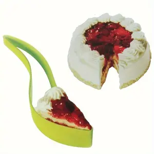 1pc Polypropylene Cake Knife and Server Set - Easy One-Piece Cake Slicer and Server Tool for Effortless Cutting and Serving - Durable PP Material - Ideal for Parties and Events