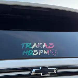 Trakas HDSPM Mexico Flag Vinyl Sticker - Full Color, High Quality Vinyl Weatherproof Truck Decals Rainbow Glass Decals