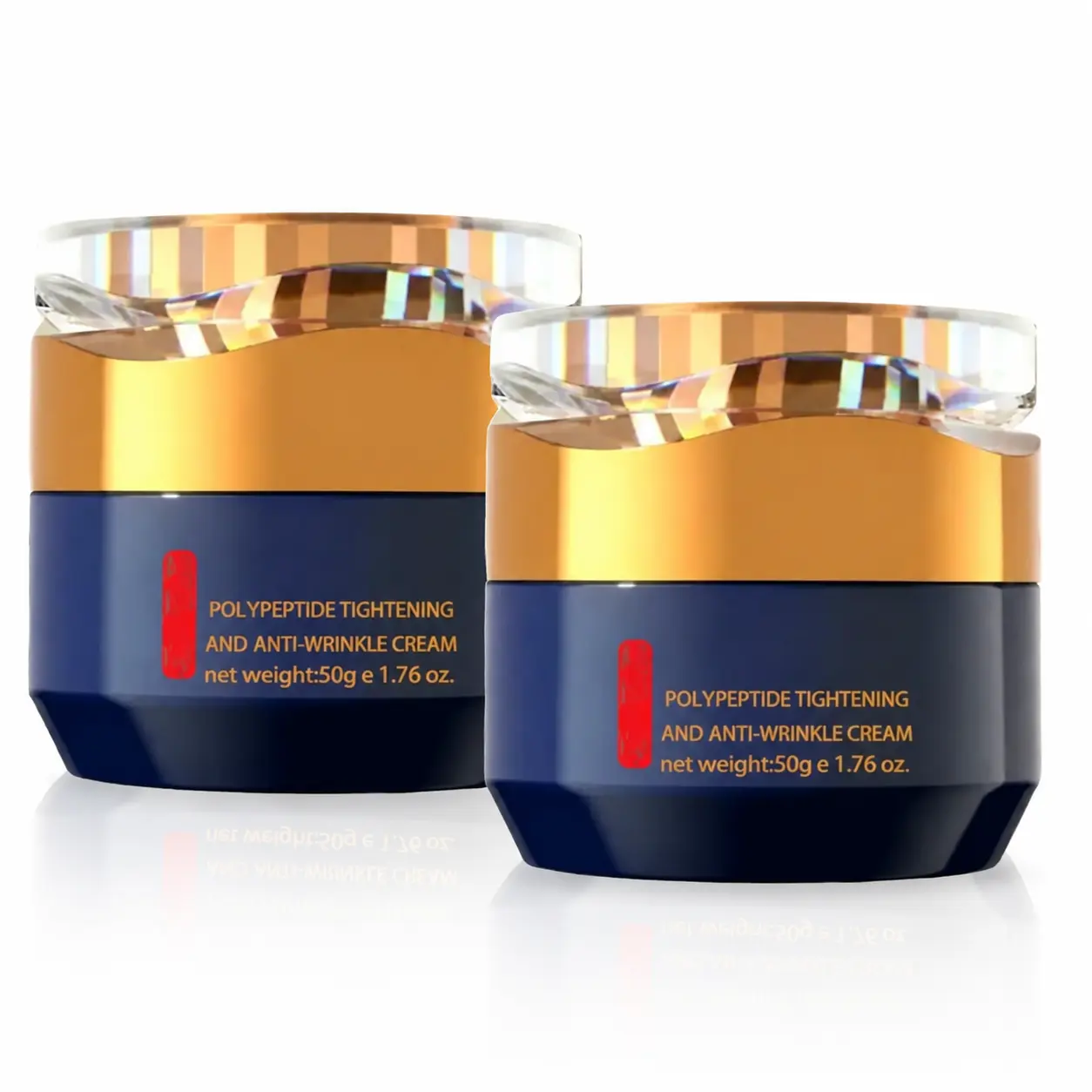 Peptide Firming Plant Face Cream for Women & Men - 50G/1.76 fl oz Hydrating Moisturizer with Skin Repair, Smooth Anti-Wrinkle, Nourishing Tightening Radiance Skincare Perfect Gift Set, Moisture, Peptides, Hydrating Cream, All Skin