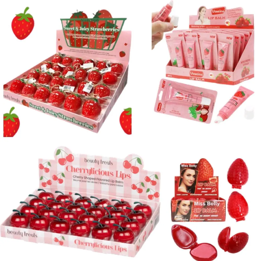 Strawberry Lip Balm, lip and tint Strawberry flavored juice and soft lips Price is for one item. Moisturizer Gloss Lipgloss Moisture Hydrating Daily Glossy Cosmetic Makeup Lipstick