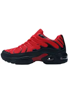 Men's Air Cushion Lightweight Shock Absorption Running Shoes, Fashionable Casual Sports Shoes, Large Size, All Seasons, Comfortable Daily Wear