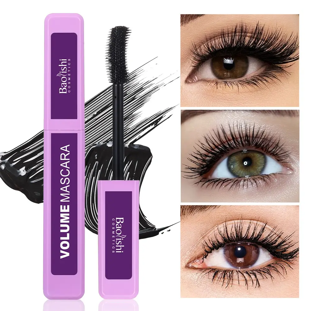Extreme Lengthening Lash Mascara – Volumizing Mascara, Curling & Volume Boosting, All Skin Types, Long-Lasting Non-Smudge Formula, Smudge Proof Mascara, Rich Black Tone – Up to 72-Hour Wear