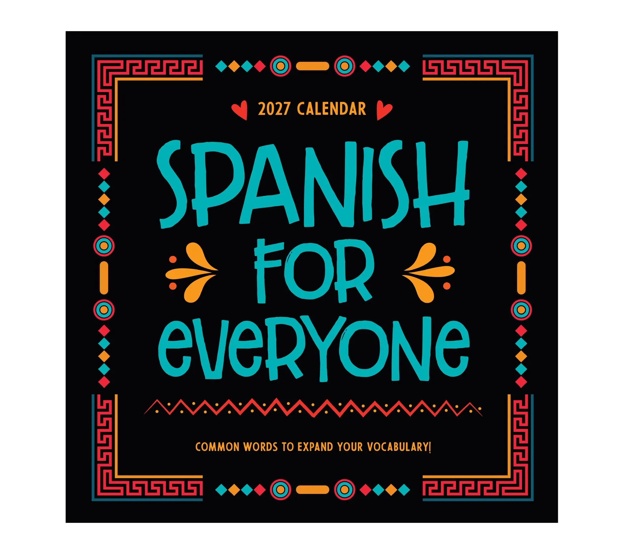 2027 Spanish Words for Everyone Wall Calendar