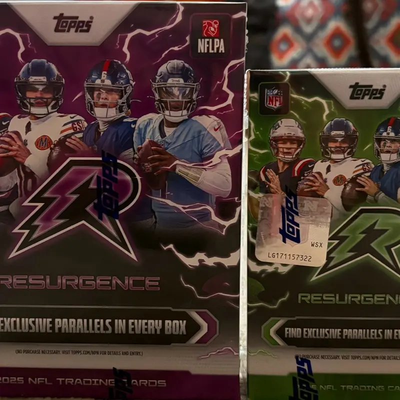 2025 Topps RESURGENCE (3) VALUE BOXES & (2) MEGA BOX 2025 Topps RESURGENCE (3) VALUE BOXES & (2) MEGA BOX