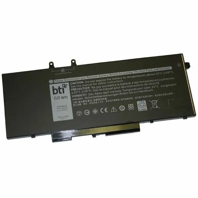 BTI 451-BCMN 4-Cell 15.2V Li-Ion Laptop Battery, Reliable Power Source for Select Dell Latitude Chromebooks and Chromebook Users