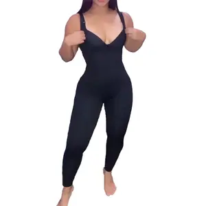Curveshe Shapewear Open-Bust Catsuit Seamless Full Body Shaper