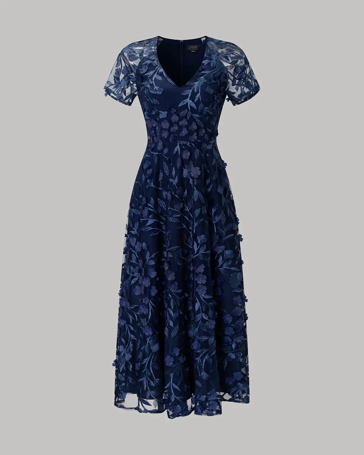 CrepeShine MIDNIGHT NAVY Evening Dress