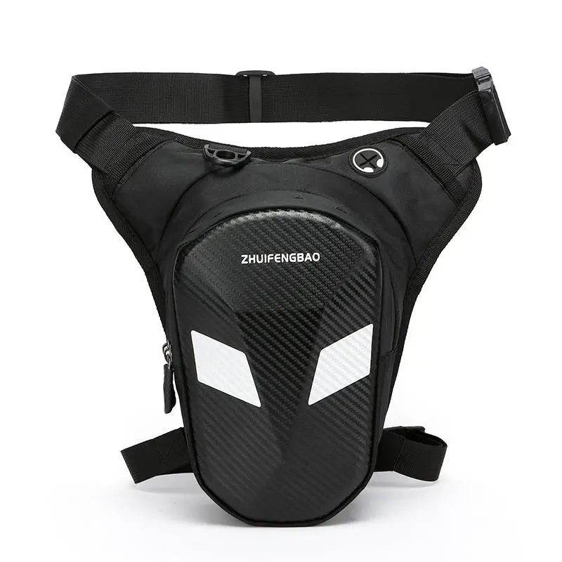 Men's or Women's Cycling Leg Bag Motorcycle Gear Waterproof Reflective Rider Bag Outdoor Sports Motorcycle Travel Crossbody Waist Bag for Hiking
