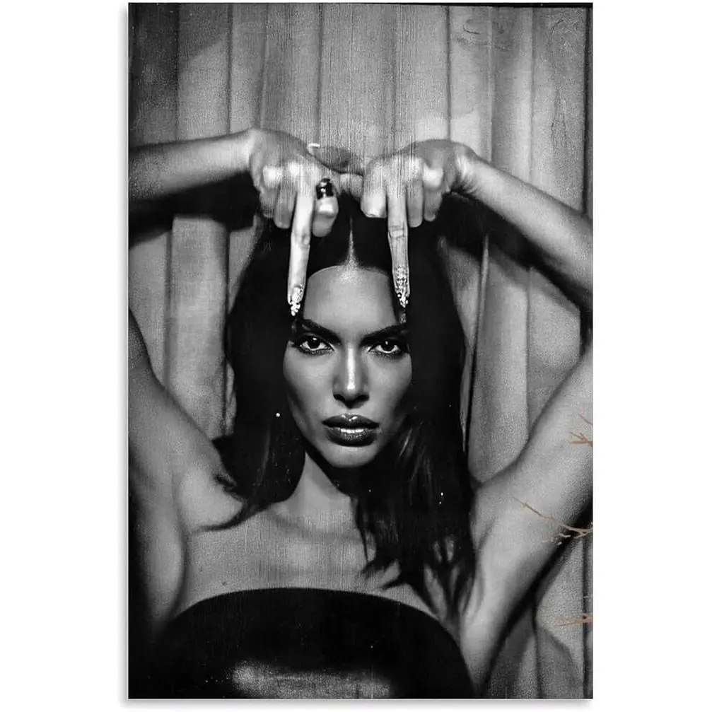 Kendall Jenner Poster Sexy Wall Art Hot Girl
