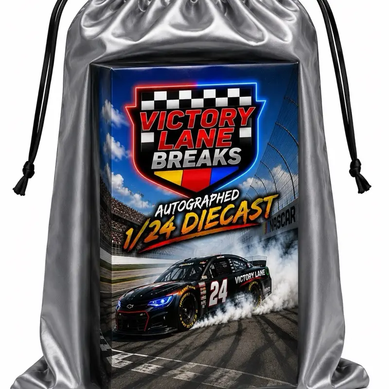 1:24 Autographed NASCAR Diecast Car Break (Pick Your Team)