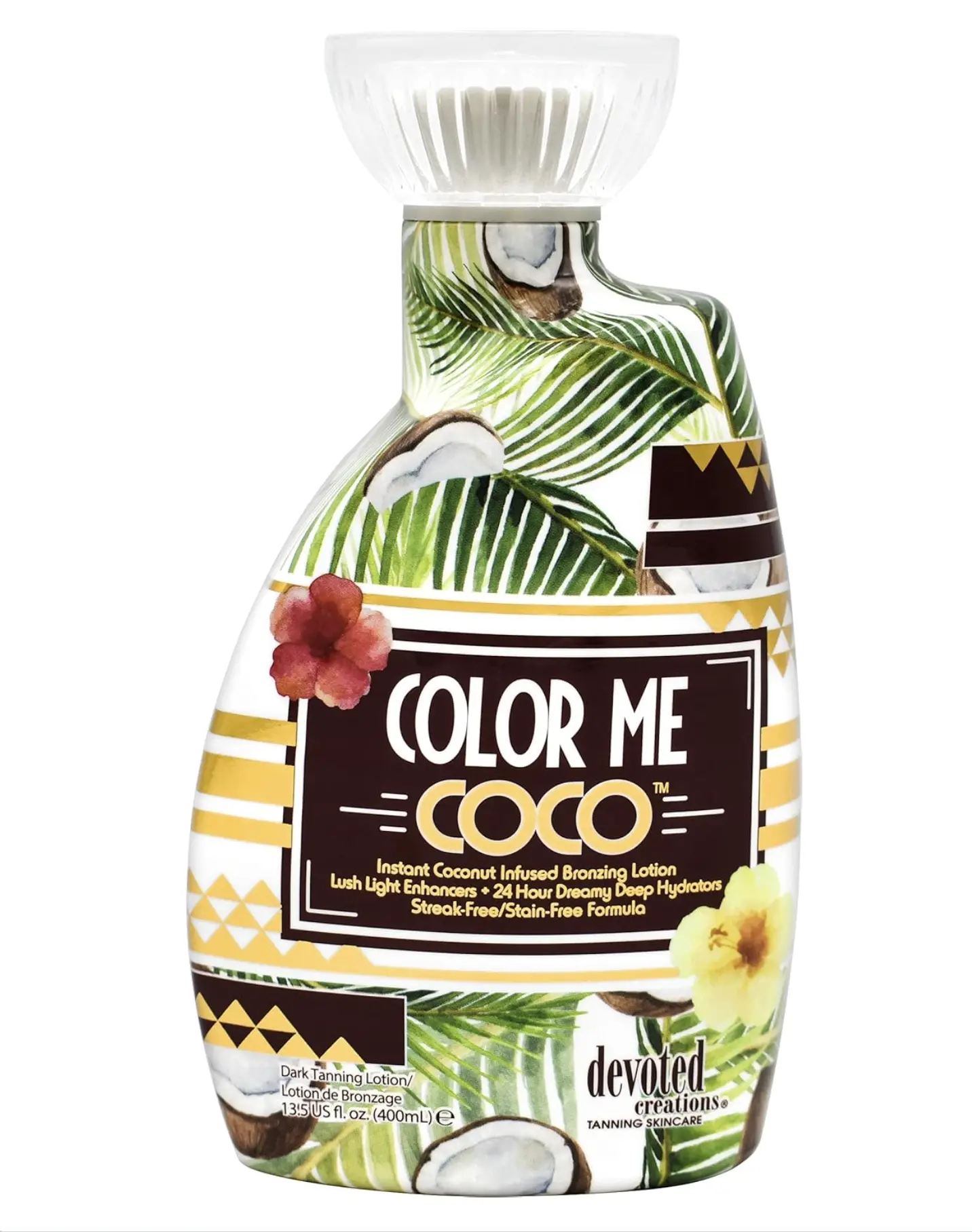 Devoted Creations Color Me Coco Bronzer Tanning Lotion 13.5 oz