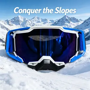 Off-Road Motorcycle Goggles, Anti-Fog Windproof Riding Glasses, Direct Factory Sale, Protects Eyes From Dust and Wind, Essential Gear