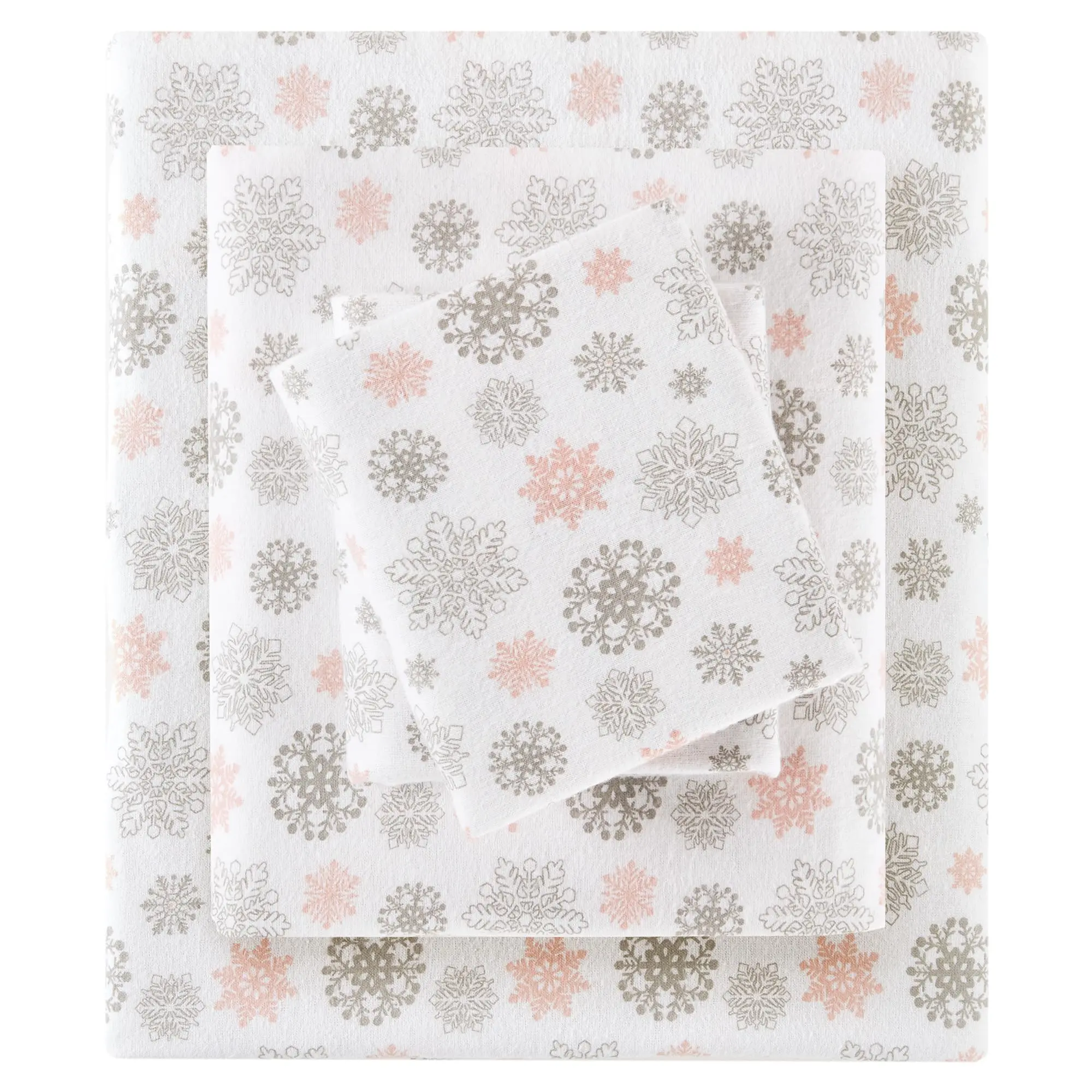 3&4 Piece Sheets Set - Cozy Flannel Warm Cotton Sheet - Ultra Soft Cold Weather Bedding Set - Available in a variety of prints