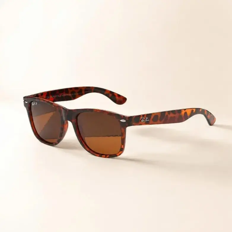 Original RB2140 Wayfarer Sunglasses - Classic Square Frame Iconic Designer Eyewear for Men and Women