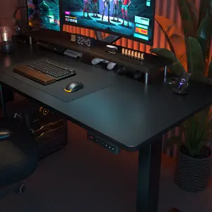 Standing Desk – Electric Adjustable Desk 63"x24" with 3 Memory Presets, Smooth Lift, Cable Management, Ideal for Home Office & Remote Work Setups