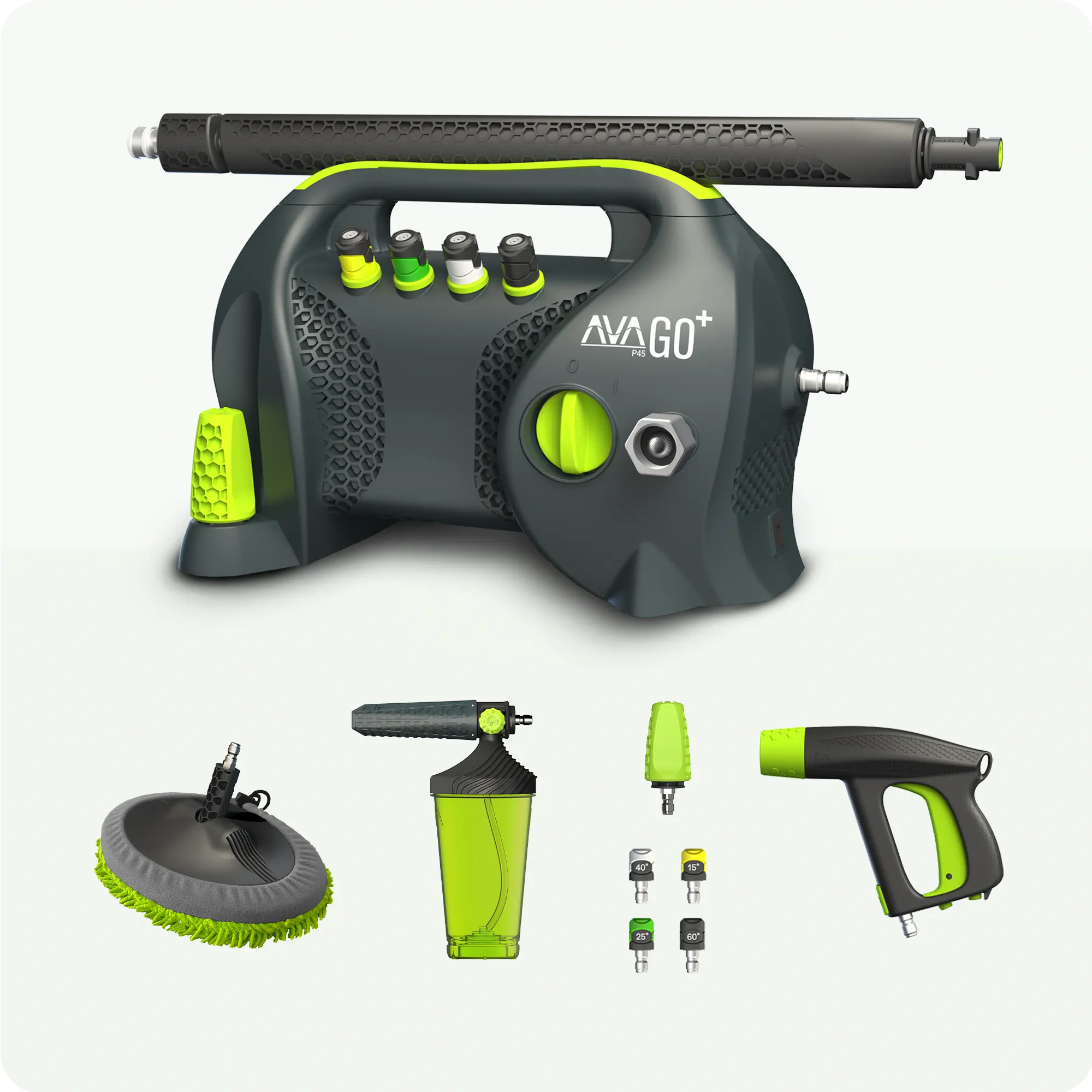 AVA GO+ Electric Pressure Washer P45+ XL Bundle