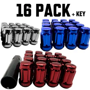 M12x1.25 Tapered Spline ATV UTV Lug Nuts for Yamaha Viking Wolverine YXZ1000R