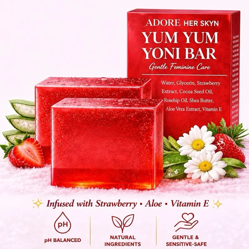 The Sweet cleansing bar bundle(2 red bars)