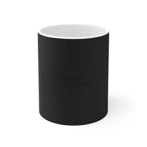 11oz Ceramic MLK "Injustice Anywhere" Emotional Quote Mug - Customizable Printed Graphic, Sturdy Reusable Washable Kitchen Drinkware Cup, Birthday Gift Idea