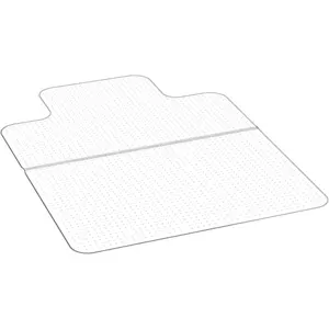 VEVOR Chair Mat, 46x 60 Inch Office Chair Mat for Low Pile Carpeted Floors, Clear Floor Protector Rug with Studded, Non-Slip Easy to Clean, Smooth Glide Under Desk Rug for Home Office (Rectangular)VEVOR Super Brand Day