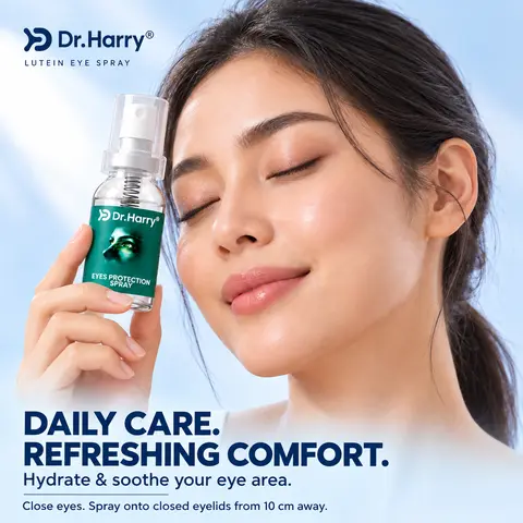 DR.HARRY 04 Water-Based Lutein Eye Spray with Calendula & Vitamin E - 1 Pcs Spray Water Bottle for Calendula Care & Lutein Eye Boost (Summervibes)