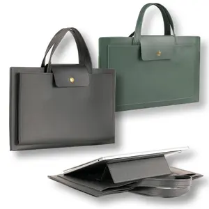 Classic Handbag with Laptop Holder Function, Laptop Accessories Storage Bag, Laptop Work Bag, Waterproof & Anti-scratch Laptop Bag with Waterproof Laptop Compartment for 13-16 Inch Laptop, MacBook, Computer