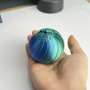 3D Printed Circular Stress Relief Transformable Fidget Ball, Relaxing Relax Desk Ornament，Party Decor