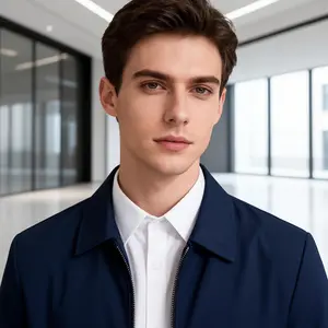 Men's 100% Cotton Faux Collar — A time-saving and versatile shirt collar, suitable for business meetings and everyday casual wear.It’s perfect for layering with sweaters and blazers, available in multiple sizes from S to 3XL (neck circumference 14.4–18 in