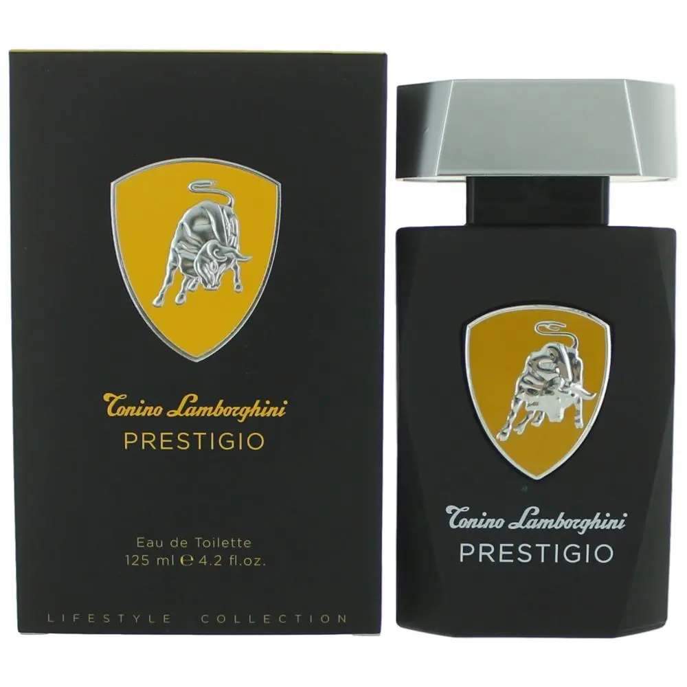 Prestigio by Tonino Lamborghini Men's Eau De Toilette Spray - 4.2 oz (4 to 4.9 fl oz) for a Refined Fragrance Experience